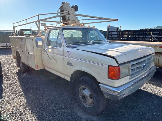 1990 Ford F-450 Pickup Truck, VIN # 2FDLF47M7LCA51807