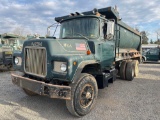 1987 Mack DM686S Truck, VIN # 1M2B126C0HA014730
