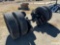 Tag Axle With 4 new Michelin XDN2 11R/22.5 Tires