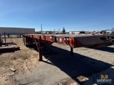 1981 Flatbed Trailer with tail Roll