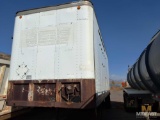 1986 Fruehauf Box Trailer with mounted generator inside