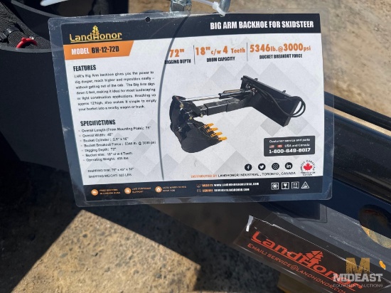 Big Arm Backhoe Attachment