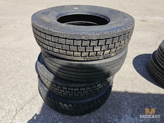 295/75R 22.5 Tires (New)