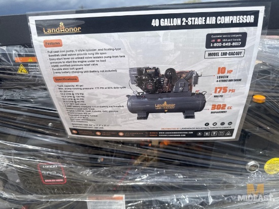 40 Gallon 2 Stage Air Compressor