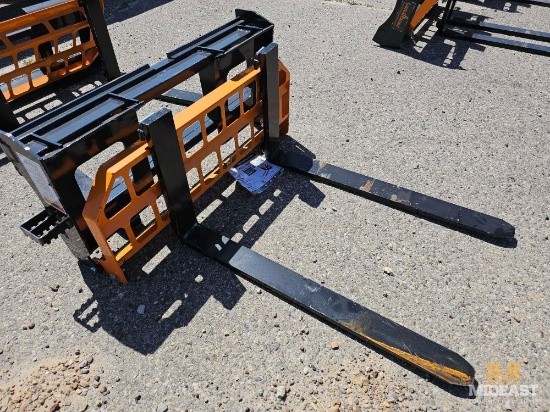 New Skid Steer Pallet Forks