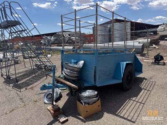 Trailer With Shovels