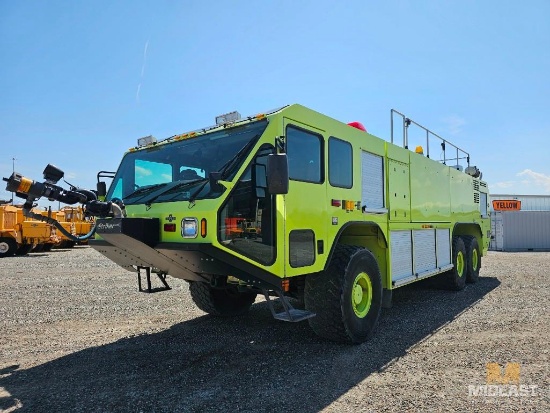 Miniature TWH 1/50 Oshkosh Striker 3000 - Véhicule Pompier Aéroport Militaire - Rare