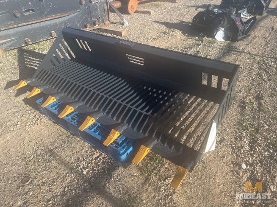 Skid Steer Rock Bucket