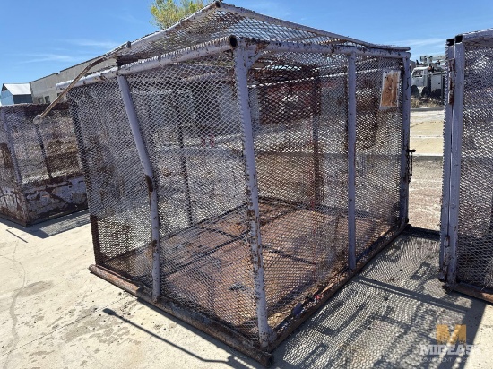 Metal Trash Baskets