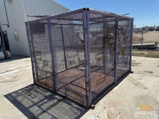 Metal Trash Baskets