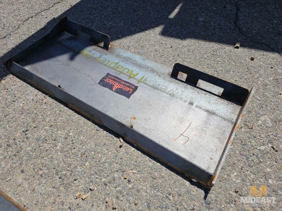 Universal Skid Steer Adapter Plate