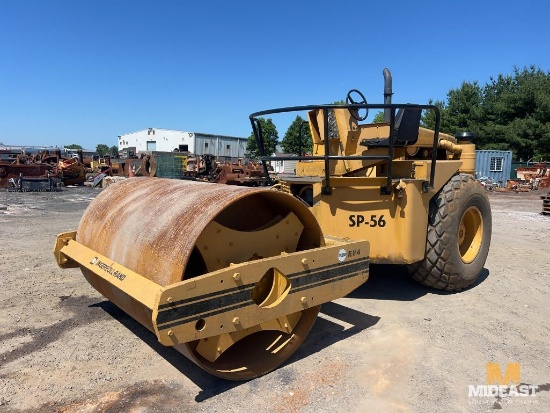 1984 Ingersoll Rand SP56 Single Drum Roller