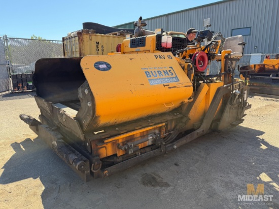 2012 LeeBoy 8510B Paver
