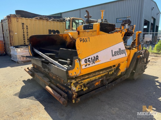 2012 LeeBoy 8510 LDB Paver