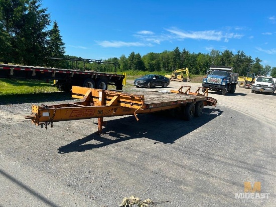 1998 Econoline Backhoe Pro Tag Trailer