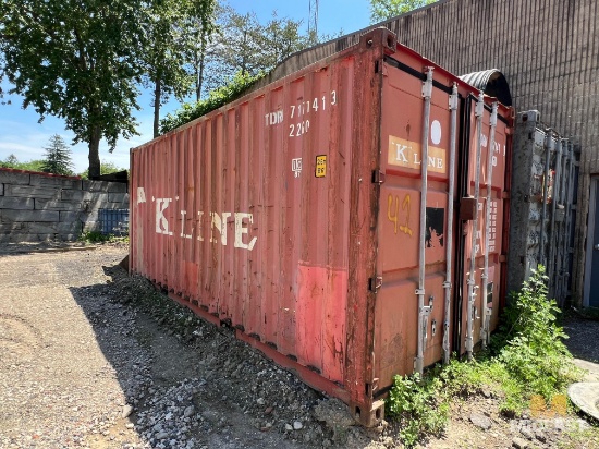 20 Foot Conex Box with Contents