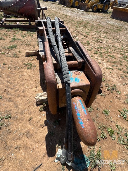 Hydraulic Excavator Breaker Hammer Attachment w/ Mount & Hoses