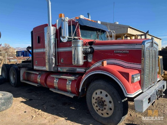 1998 Kenworth W900 Sleeper Truck, VIN # 1XKWD29XXWR949140