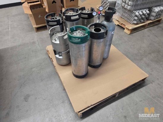 Kegs and Carbon Dioxide Canister