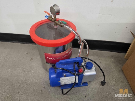 Vacuum Chamber and Pump