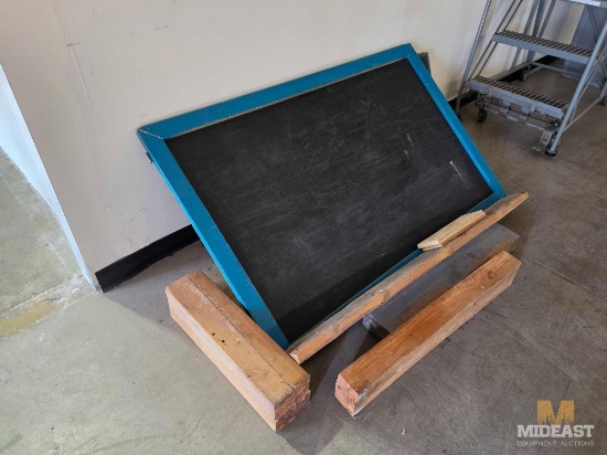 Several Different Sizes of Chalkboards and Miscellaneous Boards