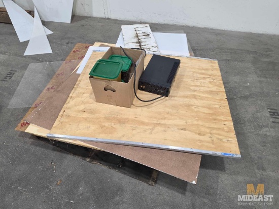 Miscellaneous Wood, Plexiglass, APC 1500 Backup