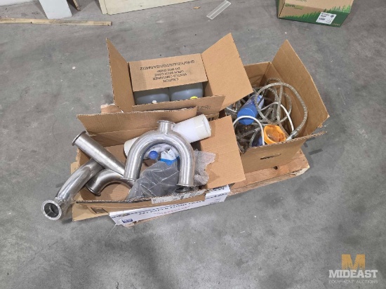Miscellaneous Lighting, Stainless Pipe, Liquid Sanitizer