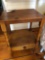 Wooden nightstand w/drawer, 14â€x 18â€ x 29â€