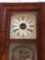 Vintage Improved 30 hour brass clock, 15.5
