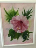 21â€x 26â€ Webster floral painting