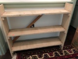 Wooden bookcase