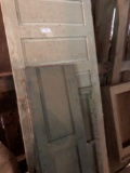 4 wooden doors, additional wood doors