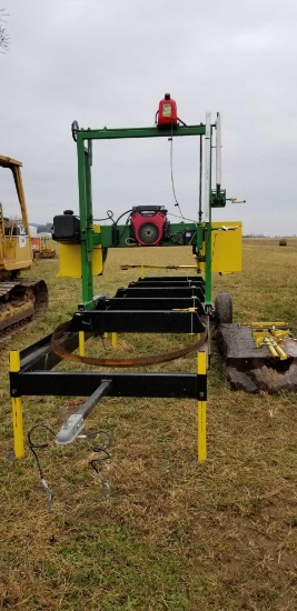 Thomas Sawmill 40 In Cut W/ Honda GX 630 Engine 2" Blade