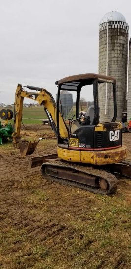 Cat 303 Mini Excavator