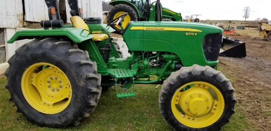 John Deere 5075 E 4WD Tractor 1394 Hours