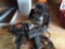 Two electric drills and router