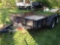 3000 lbs tandem axle trailer with 9000 lbs electric winch