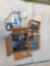 Caulking guns,  tire plug, 3/8 drill, power strip