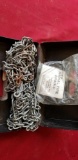 Tire chains and 2- porcelain sinks