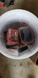 Bucket of tap cons, multiple sizes