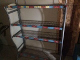 Wire display rack 4 shelf