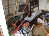 Contents of storage shed