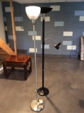 Two floor lamps 72 inches tall