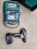 Makita drill, battery and charger,  18 V