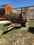 Metal dump cart