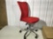 New in box, needs assembled, Mainstays red desk chair