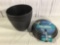 3 pcs 10 tall inch planters and Garden hose