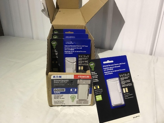 Box of 4 dimmer switch