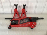 Craftsman floor jack and stand set