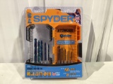 Spider stinger mock blue drill bits